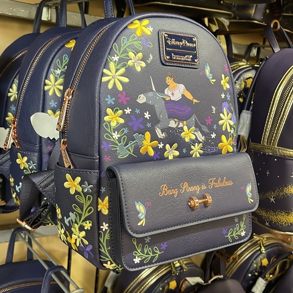 Disney Parks Loungefly Luisa Madrigal Encanto Mini Backpack New With Tag - Picture 2 of 16